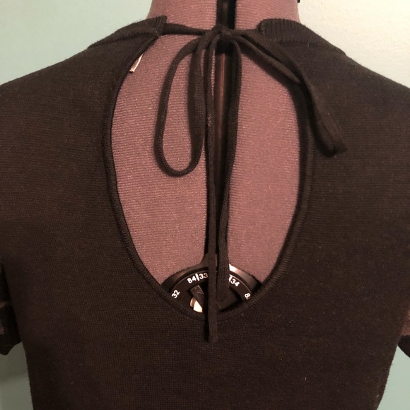 Corey Lynn Calter Gray Geometric Sweater - Picture 5 of 8